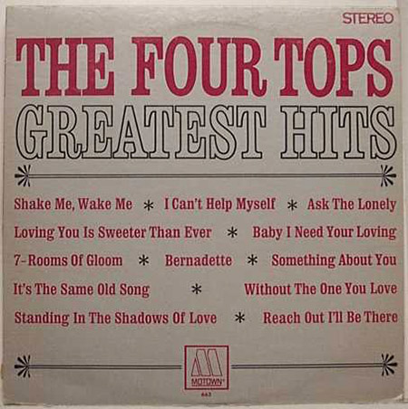 Four Tops Greatest Hits